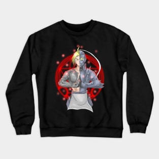 fullmetal alchemist edward and alphonse Crewneck Sweatshirt